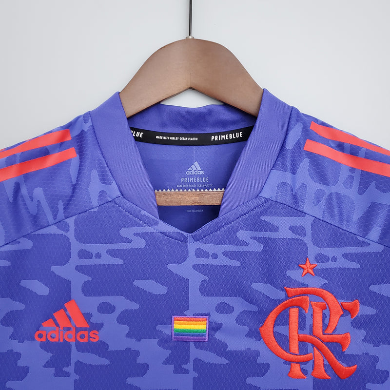 Camisa flamengo 2022/22 edição Pride LGBT Torcedor masculina