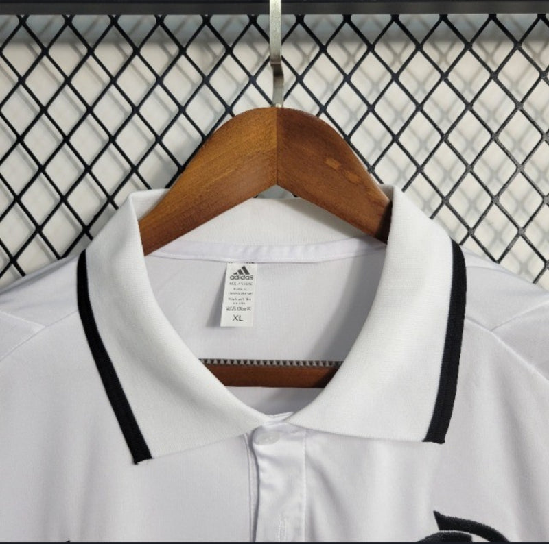 Camisa Polo flamengo 2023/24 Adidas Torcedor Masculina - branca