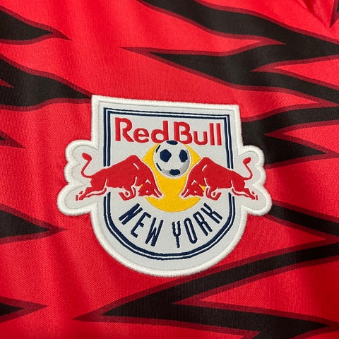 Camisa New York Red Bulls Away II 2024/25 Adidas Torcedor Masculina Vermelha, uniforme MLS, escudo bordado, conforto e estilo, Waze Mix"