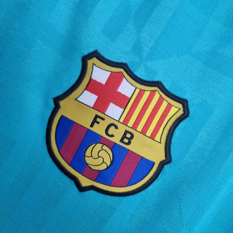 Camisa Barcelona Third III 2019/20 Nike Retrô Masculina - Azul