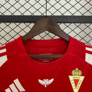 Camisa Real Murcia Home I 2024/25 Adidas Torcedor Masculina - Vermelha