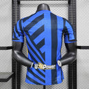 Camisa Inter de Milão Home I 2024/25 Nike Jogador Masculina - Azul e Preta