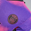 Camisa PSG Fourth IV 2020/21 Jordan Jogador Masculina - Rosa e Roxo