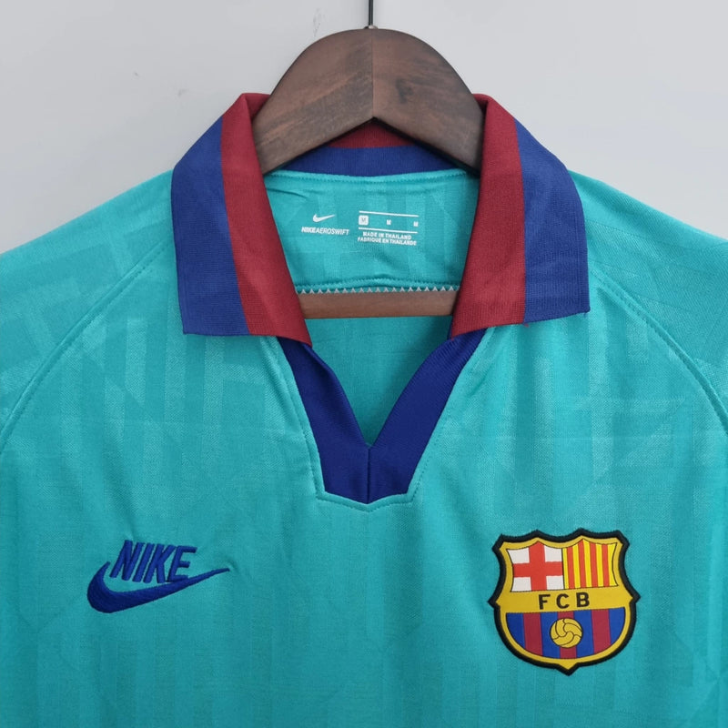 Camisa Barcelona Third III 2019/20 Nike Retrô Masculina - Azul