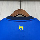 Camisa Parma Away II 2024/25 Puma Torcedor Masculina Azul com detalhes amarelos e brancos, escudo bordado e design moderno do clube italiano.”

