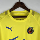 Camisa Villarreal Home I 2005/06 Puma Retrô Masculina - Amarela