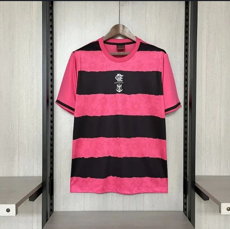 Camisa flamengo 2024/25 edição "Outubro Rosa" torcedor masculina - Rosa
