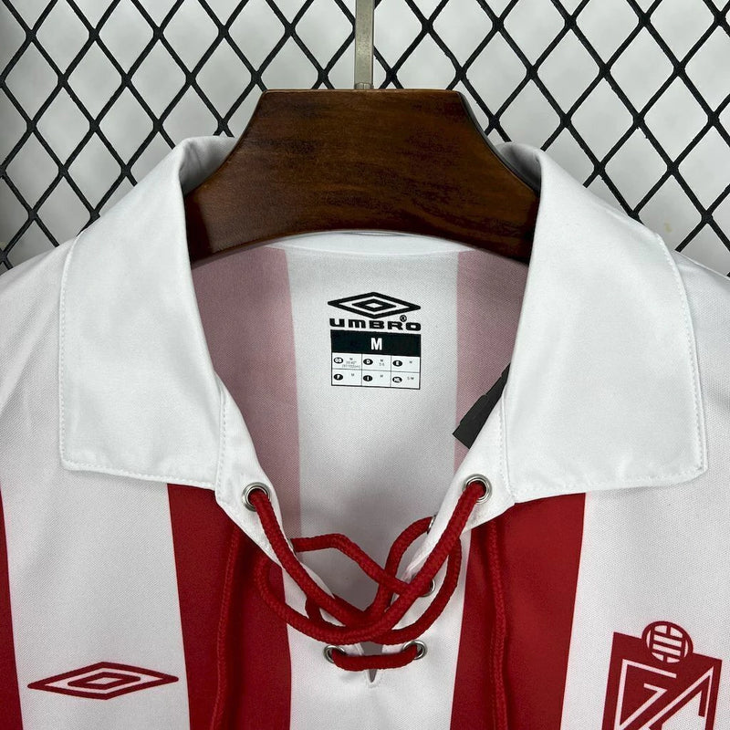 Camisa Granada "Edição 75 Anos" 2006/07 Umbro Retrô Masculina - Vermelha e Branca