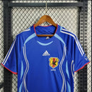 Camisa Japão Retrô Home 2006 Torcedor Masculina - azul
