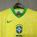 Camisa Seleção Brasileira Home I 2024/25 Nike Torcedor Masculina - Amarela