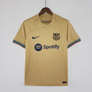 Camisa Barcelona Away II 2022/23 Nike Torcedor Masculina - Dourada