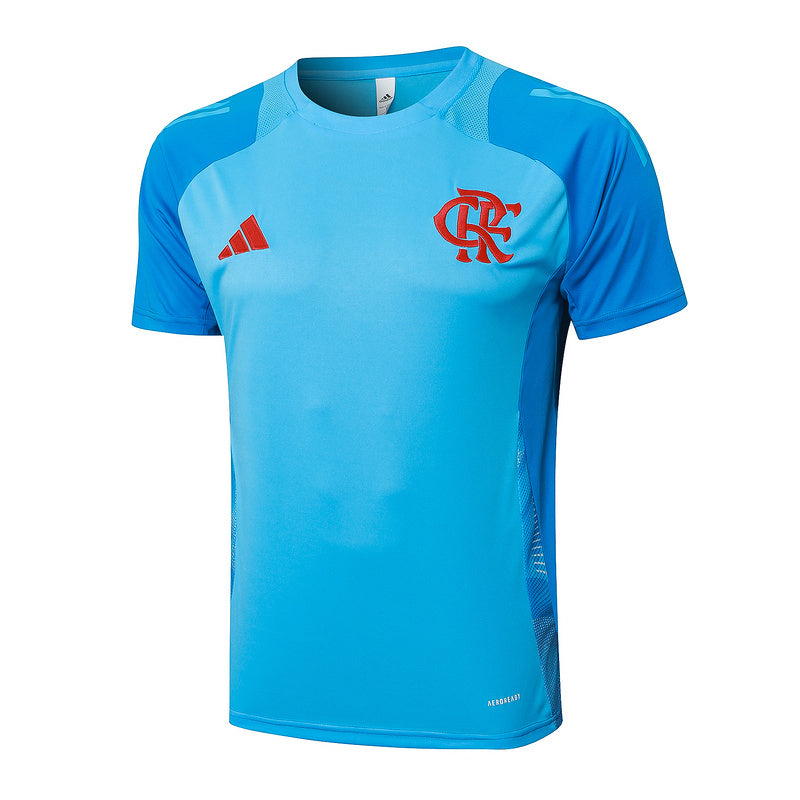 Kit Flamengo Treino 2025/26 Adidas masculino - Azul Claro