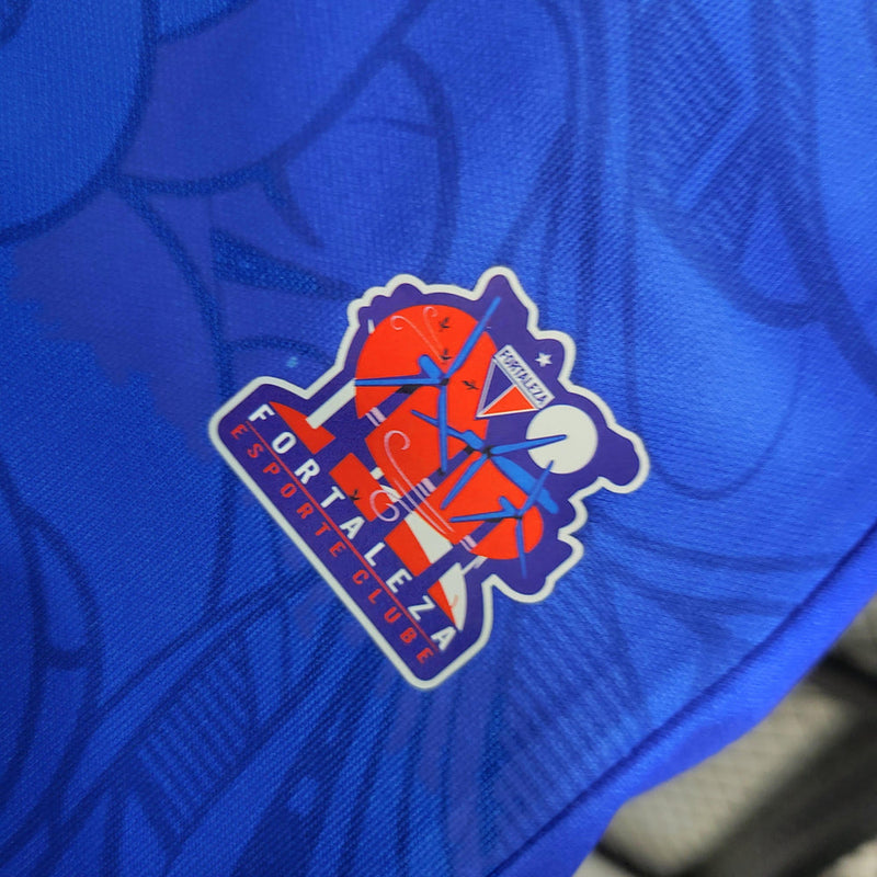 Camisa fortaleza 2023/34 torcedor masculina - azul