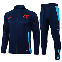 Conjunto agasalho flamengo 2025/26 Adidas masculino - azul escuro