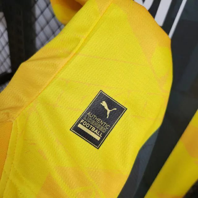 Camisa Borussia Dortmund 'Westfalenstadion 50 Years' 2023/24 Puma Torcedor Masculina