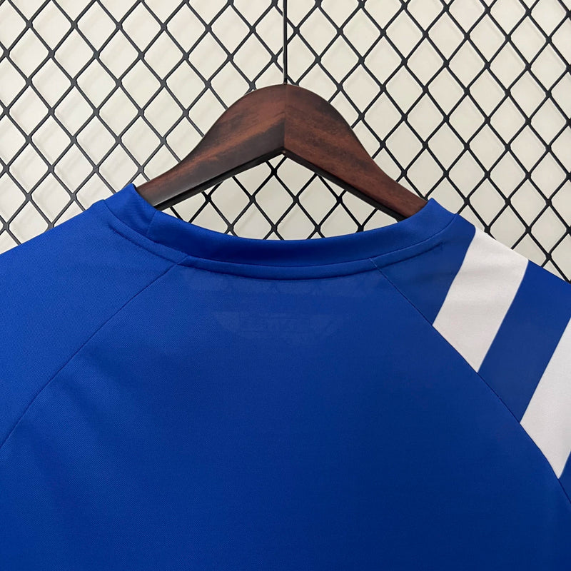 Camisa Real Zaragoza Away II 1992/93 Adidas Retrô Masculina - Azul