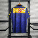 Camisa Club América Away II 1998/99 Adidas Retrô Masculina Azul, uniforme histórico anos 90, futebol mexicano, coleção retrô das Águias"