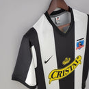 Camisa Colo-Colo Third III 1999/00 Nike Retrô Masculina na cor branca e preta, modelo retrô histórico do clube chileno, ideal para torcedores e colecionadores.