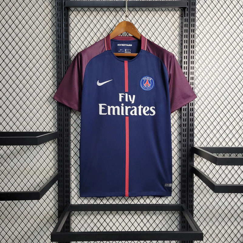 Camisa PSG Home (1) 2017/18 Nike Retrô Masculina