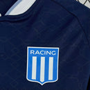 Camisa Racing Away II 2025/26 Kappa Torcedor Masculina na cor azul, uniforme oficial do Racing Club da Argentina, modelo masculino temporada 2025/26.