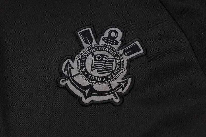 Conjunto Corinthians Nike 24/25 Agasalho e Calça Preto