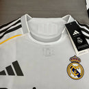 Camisa Real Madrid Home I 2025/26 Adidas Jogador Masculina - Branca