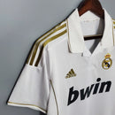 Camisa Real Madrid Home I 2011/12 Adidas Retrô Masculina - Branca