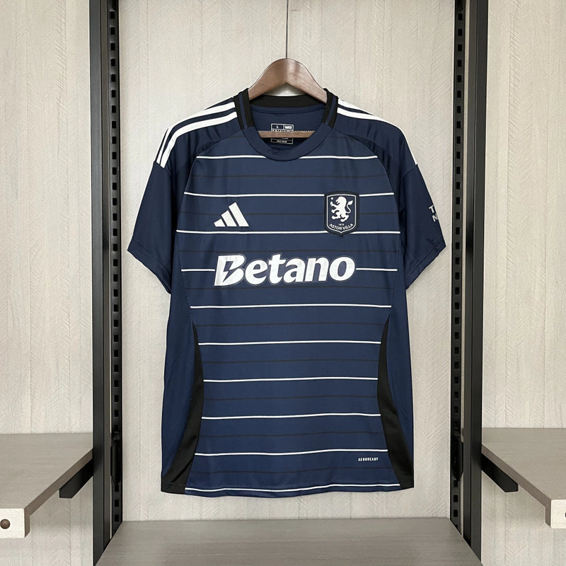 Camisa Aston Villa 24/25 Third - Masculina - Modelo Torcedor - Azul