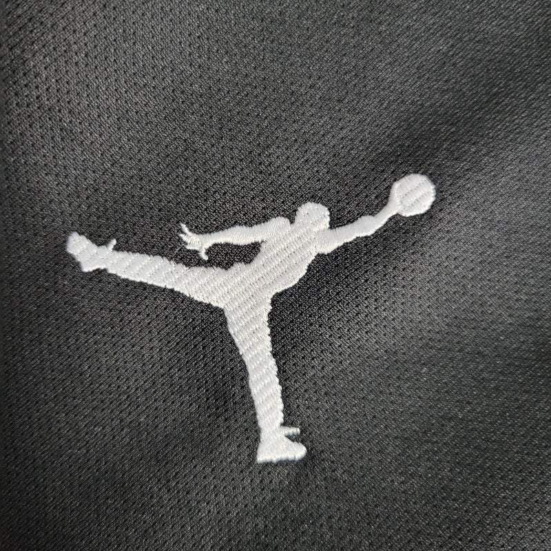 Camisa PSG Retro 2018/19 Jordan Edição Champions League, Torcedor masculina  Preta