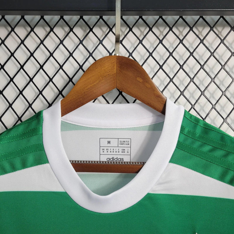 Camisa Celtic '120 Anos das Listras' 2023/24 Adidas Torcedor Masculina