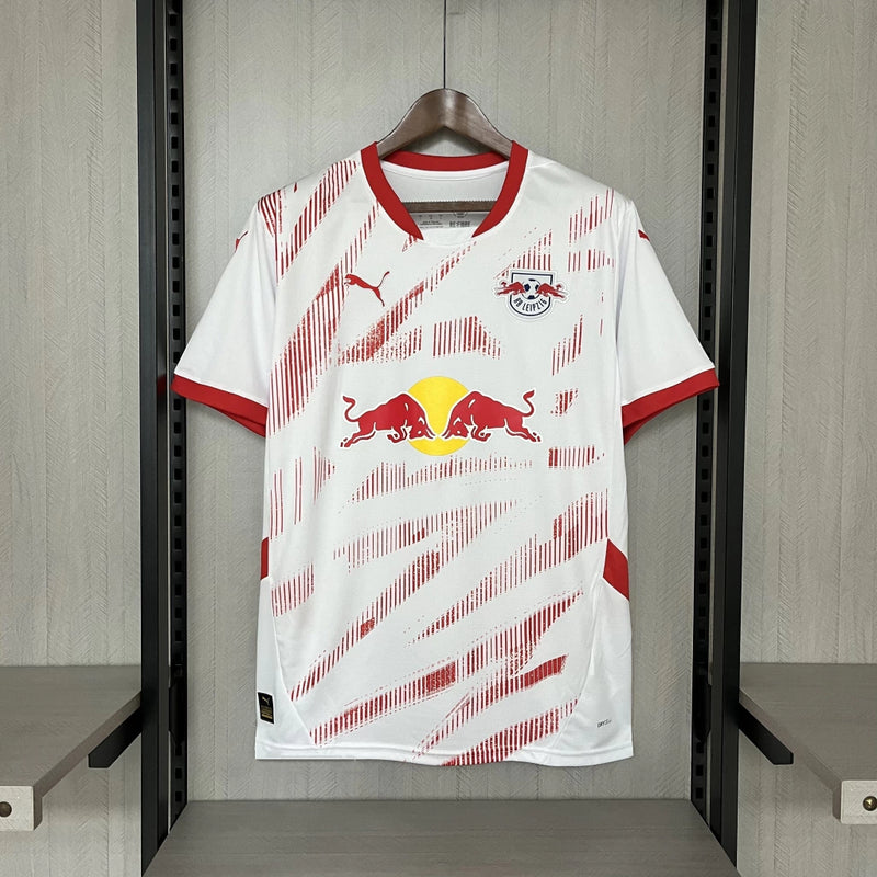 Camisa RB Leipzig Home I 2024/25 Puma Torcedor  Masculina - Branca