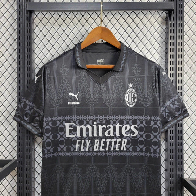 Camisa Milan Fourth (4) 2024/25 Puma x Pleasures Torcedor Masculina