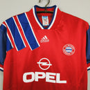 Camisa Bayern de Munique Home I 1993/95 Adidas Retrô Masculina - Vermelha