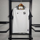 Camisa Ceará Away II 2023/24 Torcedor Masculina - modelo branco, uniforme de visitante do Vozão, escudo do clube em destaque e design moderno para torcedores.