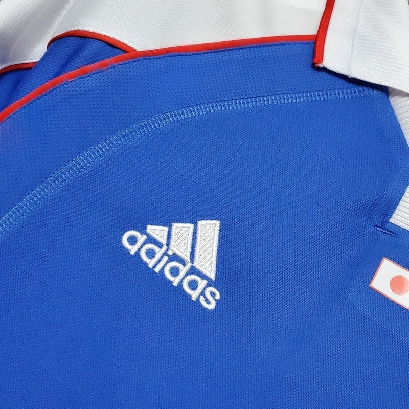 Camisa Retrô Japão Home 2000 Torcedor Masculina - Azul