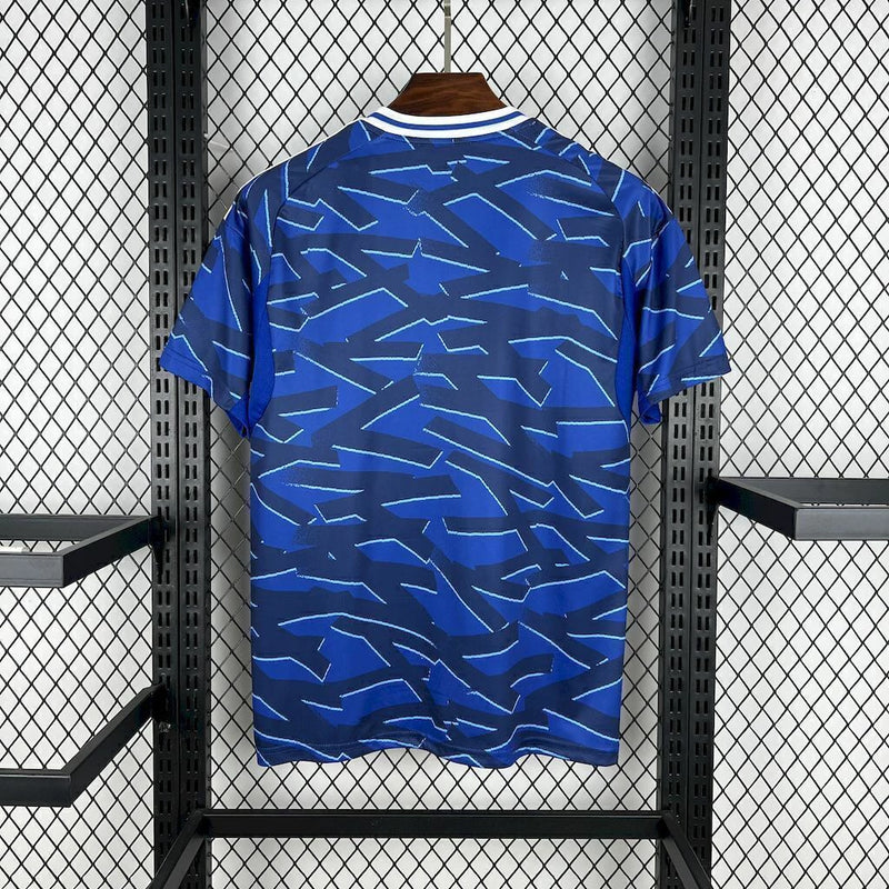 Camisa Schalke 04 Home I 2025/26 Adidas Torcedor Masculina - Azul