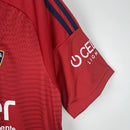 Camisa Osasuna Home I 2023/24 Adidas Torcedor Masculina - Vermelha