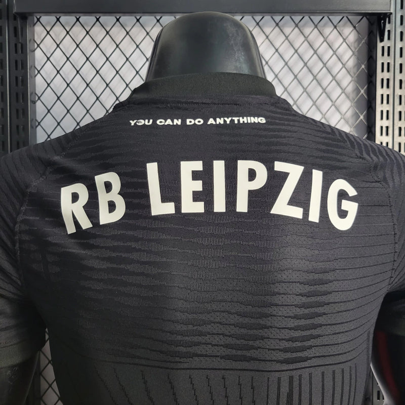 Camisa RB Leipzig Away II 2022/23 Nike Jogador Masculina - Preta e Vermelha