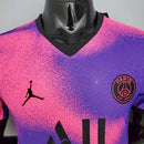 Camisa PSG Fourth IV 2020/21 Jordan Jogador Masculina - Rosa e Roxo