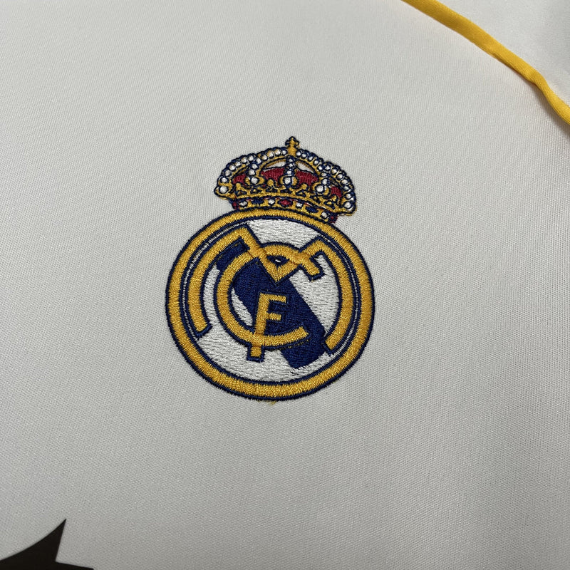 Camisa Real Madrid 25/26 Adidas torcedor Masculina - branca