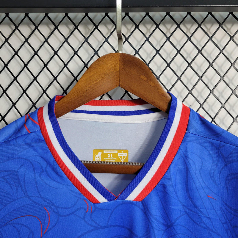Camisa fortaleza 2023/34 torcedor masculina - azul