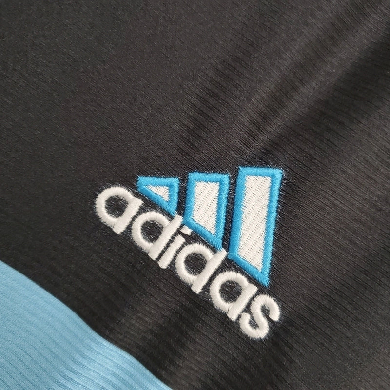 Camisa Retrô Olympique De Marseille Third 1999/00 Masculina Torcedor - Preta
