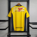 Camisa Club América Home I 2000/01 Nike Retrô Masculina Amarela, uniforme histórico anos 2000, futebol mexicano, coleção retrô das Águias"