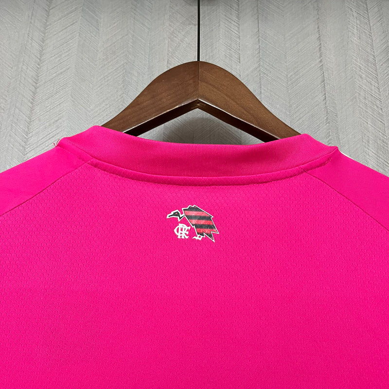 Camisa flamengo goleiro 2025/26 Adidas torcedor masculina - Rosa