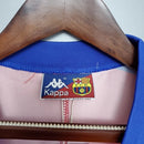 Camisa Barcelona Home I 1994/95 Kappa Retrô Masculina - Grená e Azul