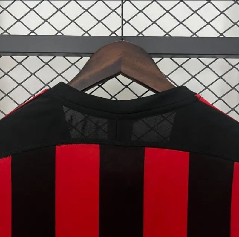 Camisa AC Milan Retrô Home (1) 2003/04 Adidas Torcedor masculina
