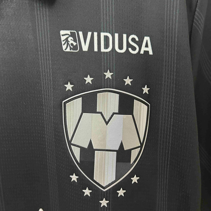 Camisa Monterrey Third III 2024/25 Puma Torcedor Masculina - Preta