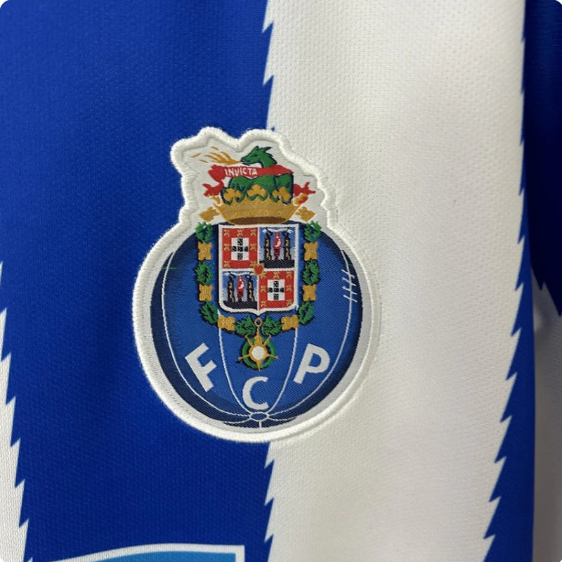 Camisa FC Porto Home 2010/11 Torcedor masculina azul/branca