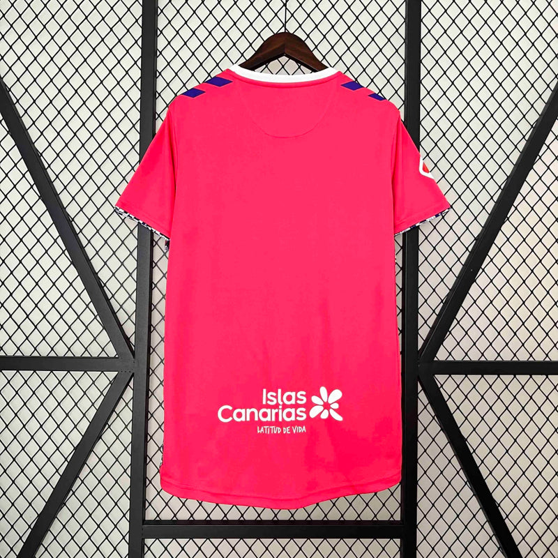 Camisa Tenerife Third III 2024/25 Hummel Torcedor Masculina - Rosa