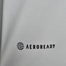 Camisa Los Angeles Galaxy Home I 2022/23 Adidas Torcedora Feminina Branca, uniforme oficial MLS, versão feminina ajustada, Waze Mix